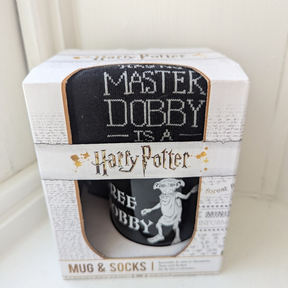Harry Potter Dobby Sock and Mug Set